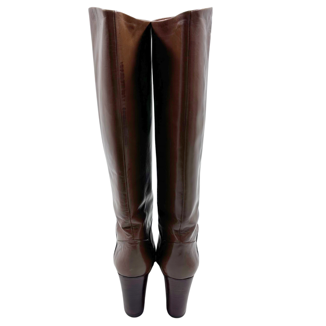 Maxime 8 38 Brown Leather Boots