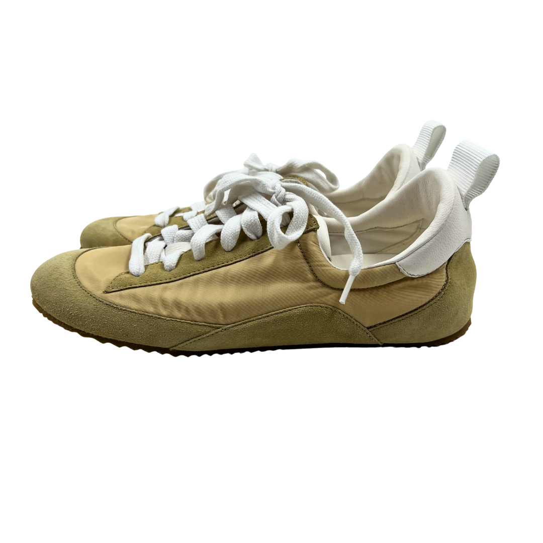 Jamie Haller 6 37 Yellow Saccheto Textile/Leather Sneakers