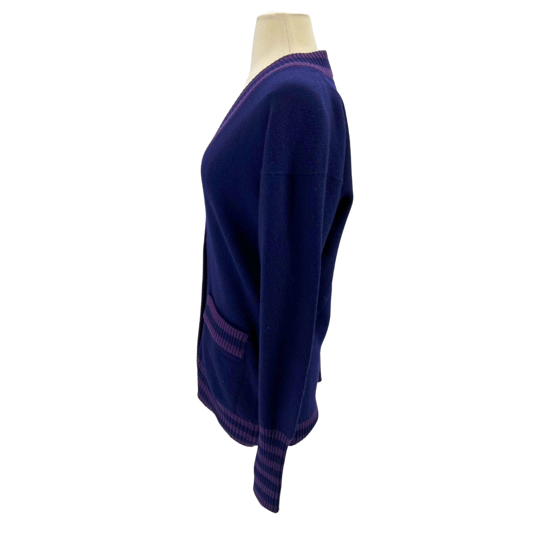 Chanel BLUE/PURPLE Cardigan