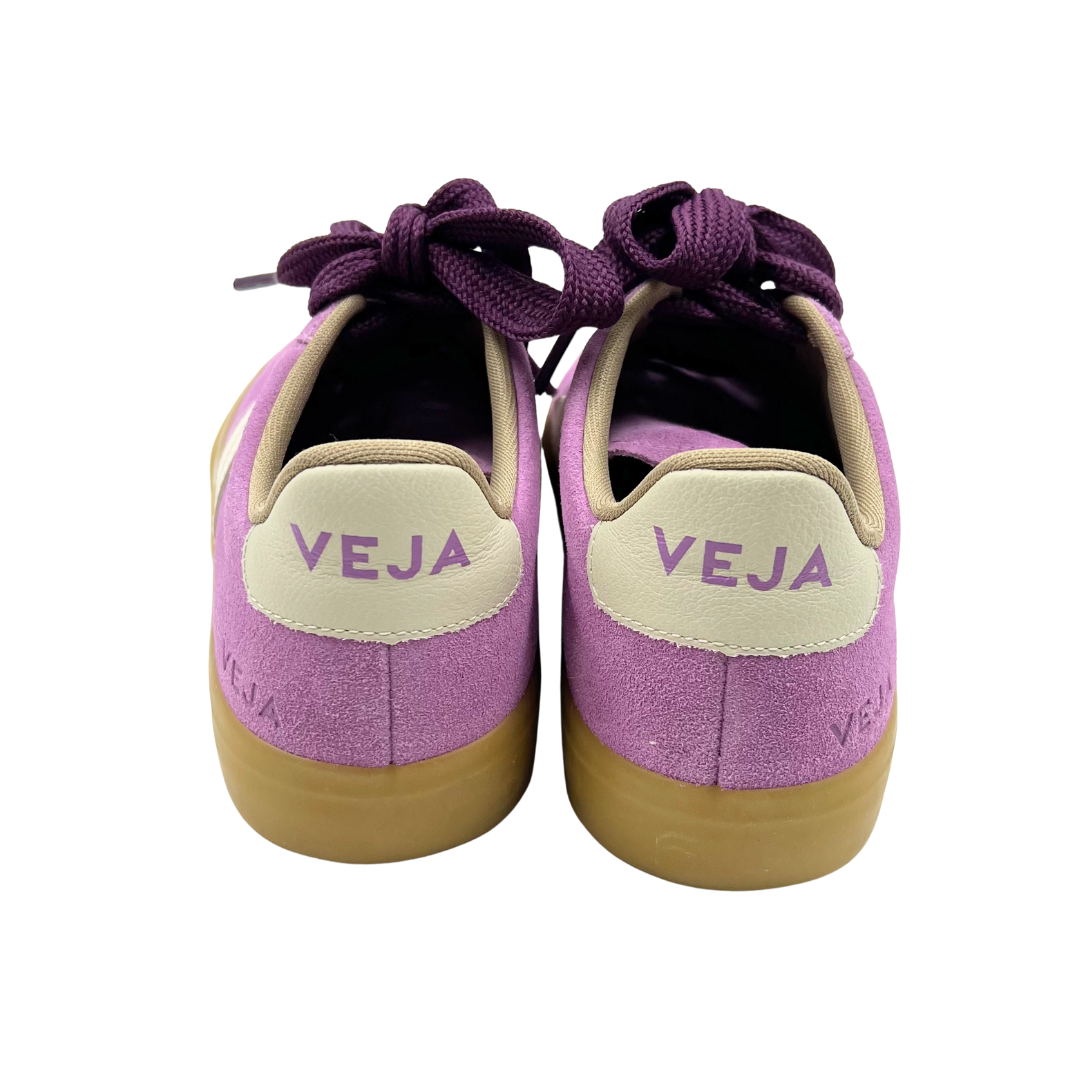 Veja 7 Lavender Suede Sneakers