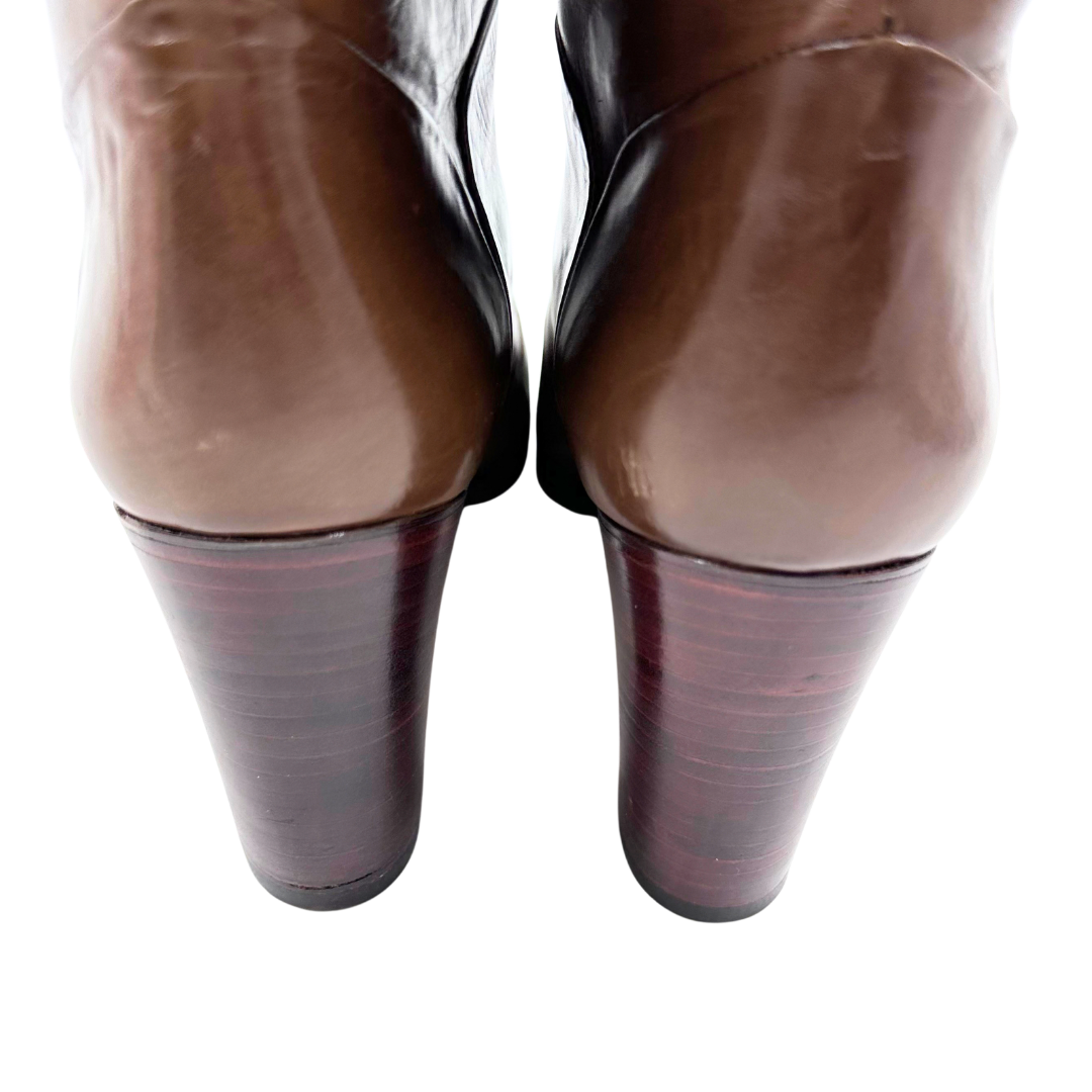Maxime 8 38 Brown Leather Boots
