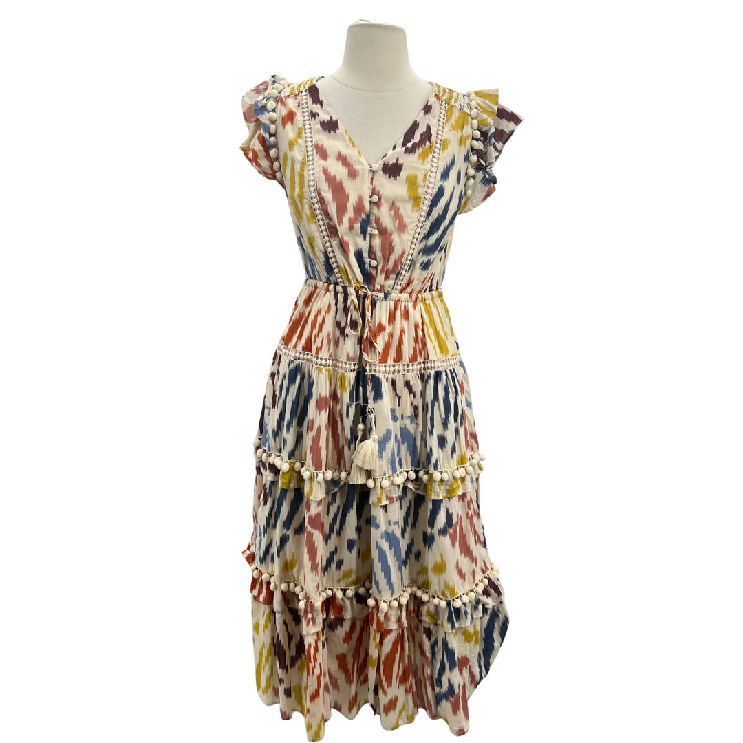 Point Sur Cream/Multi Dress