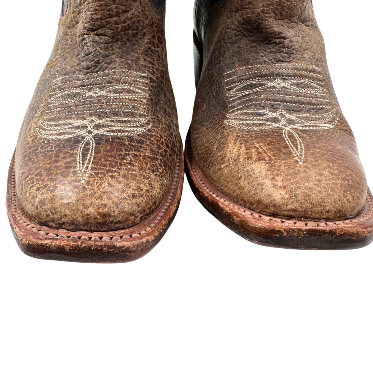Rios of Mercedes 8 Brown/Blue Leather Boots