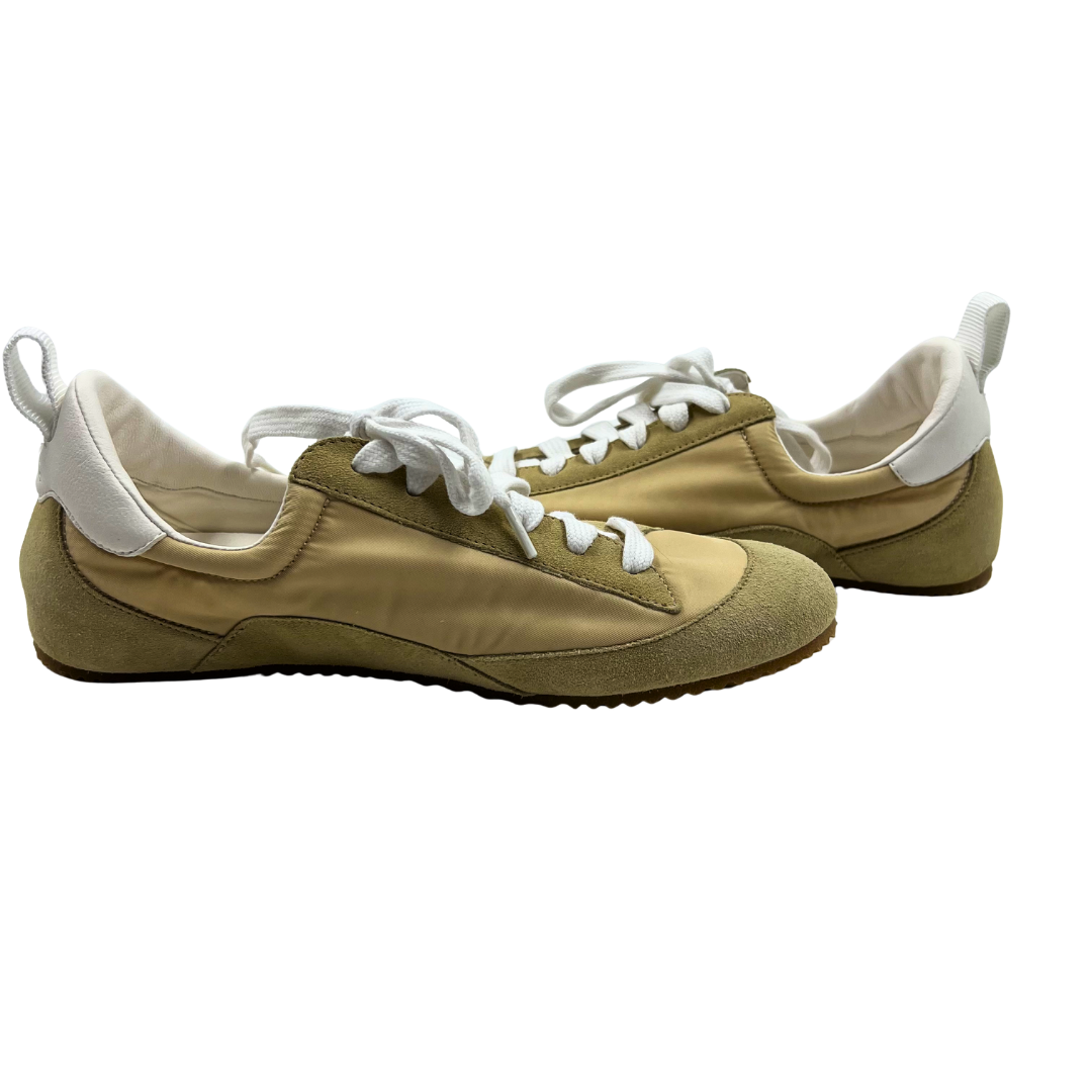 Jamie Haller 6 37 Yellow Saccheto Textile/Leather Sneakers