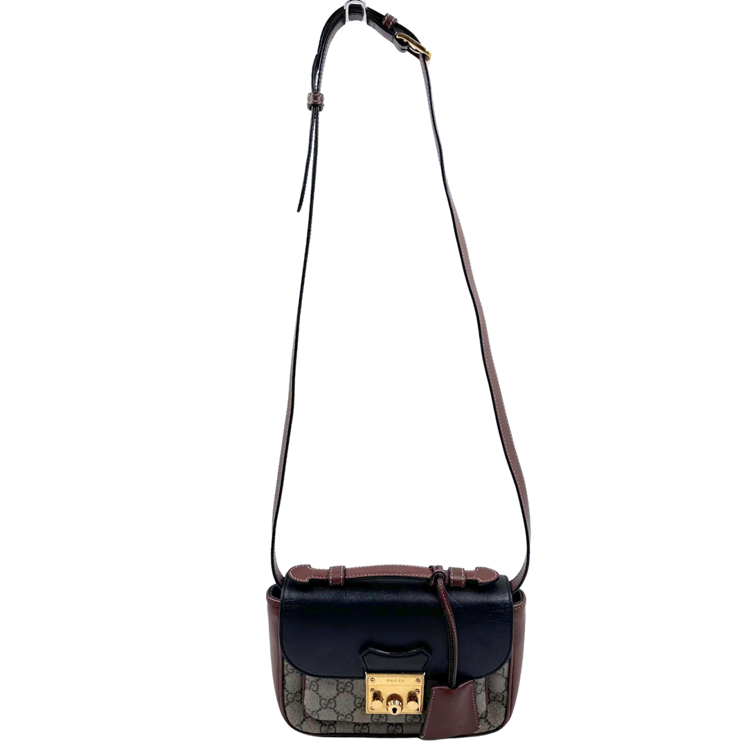 Gucci Supreme Padlock Small Two-way bag