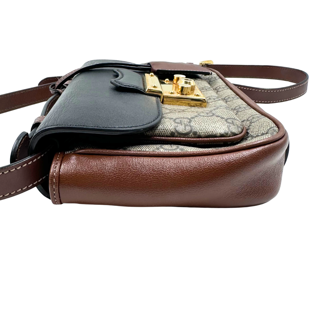 Gucci Supreme Padlock Small Two-way bag