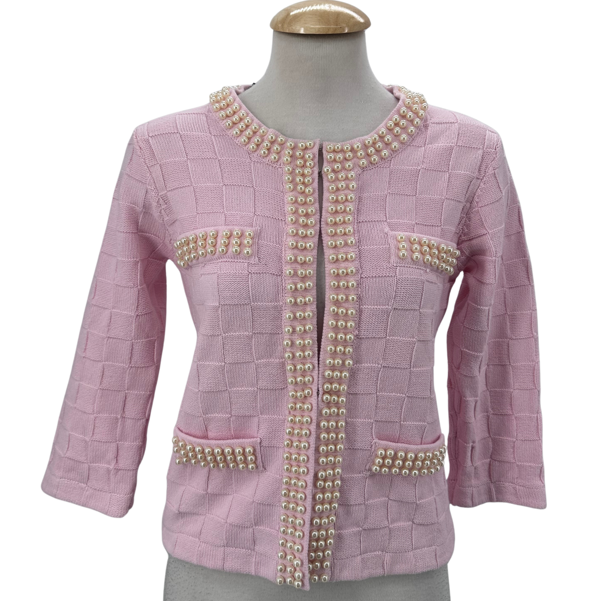 Michael Simon Pink/White Jacket