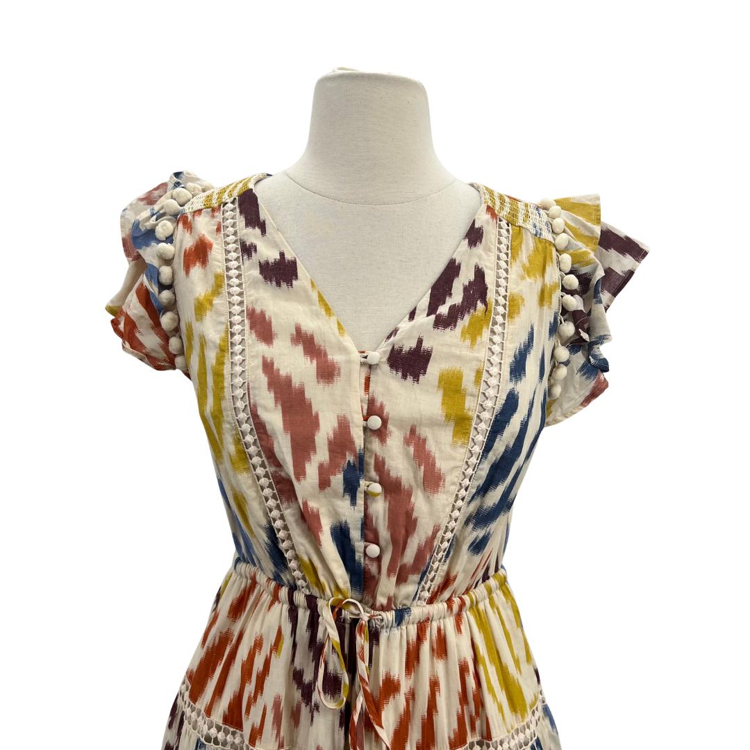 Point Sur Cream/Multi Dress