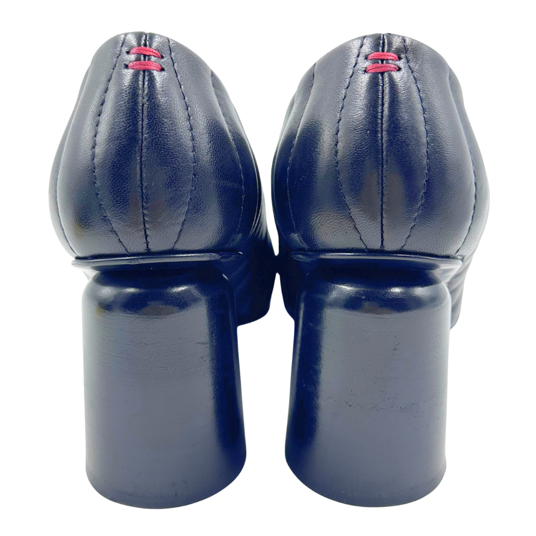 Halmanera 9 40 Black Leather Pumps