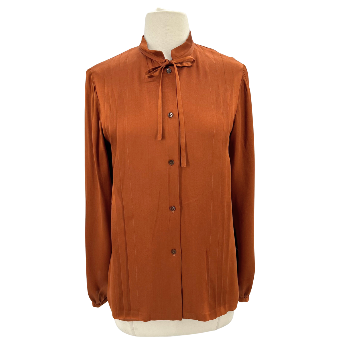 Salvatore Ferragamo Bronze Button up