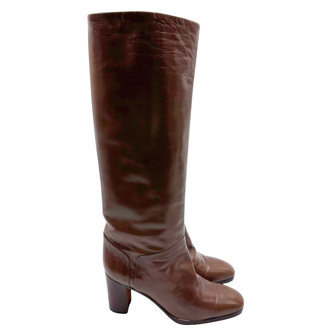 Maxime 8 38 Brown Leather Boots