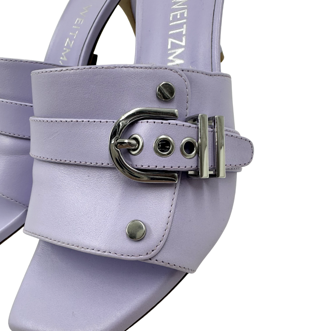 Stuart Weitzman 7.5 Lilac Slides