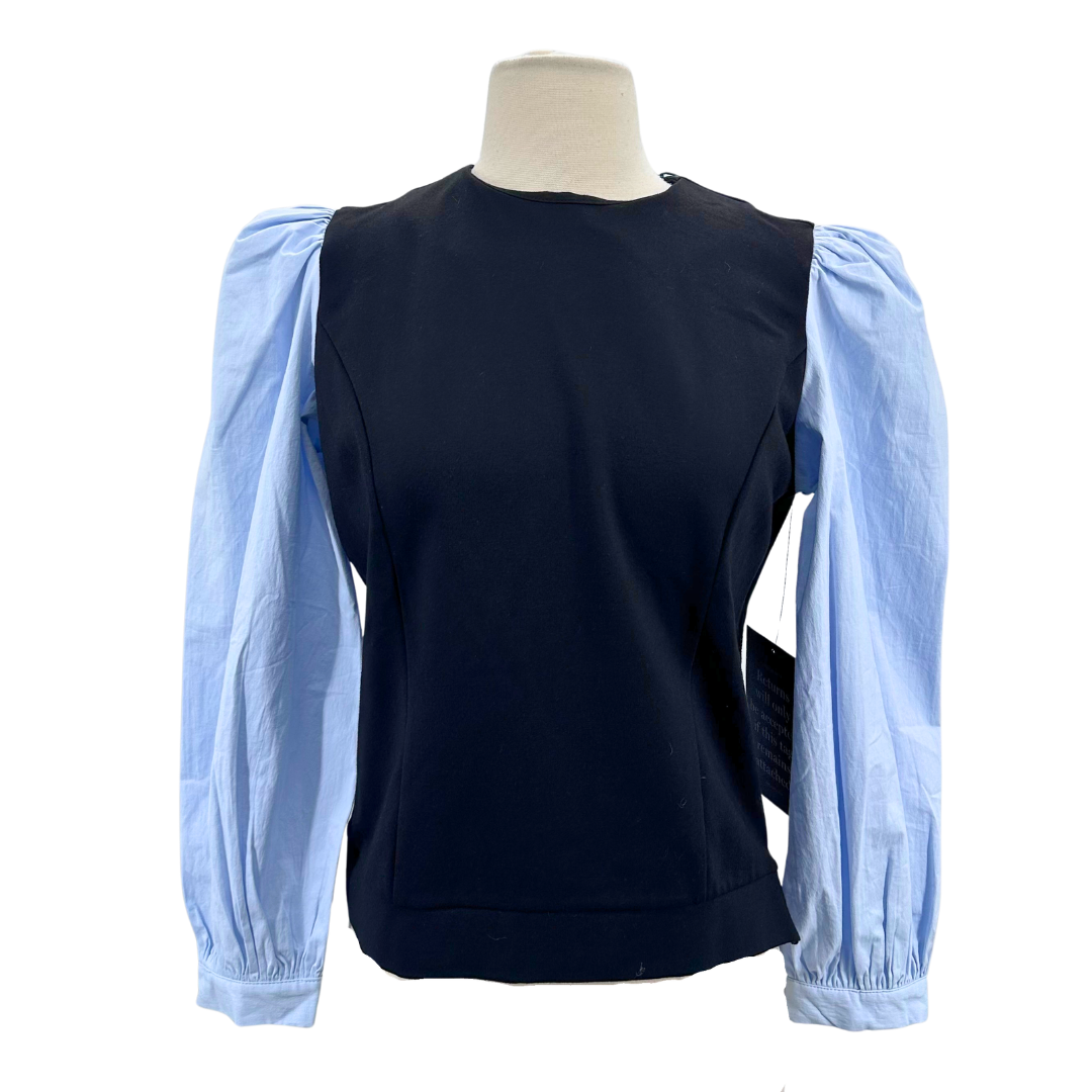 Tuckernuck Blue/Black Blouse