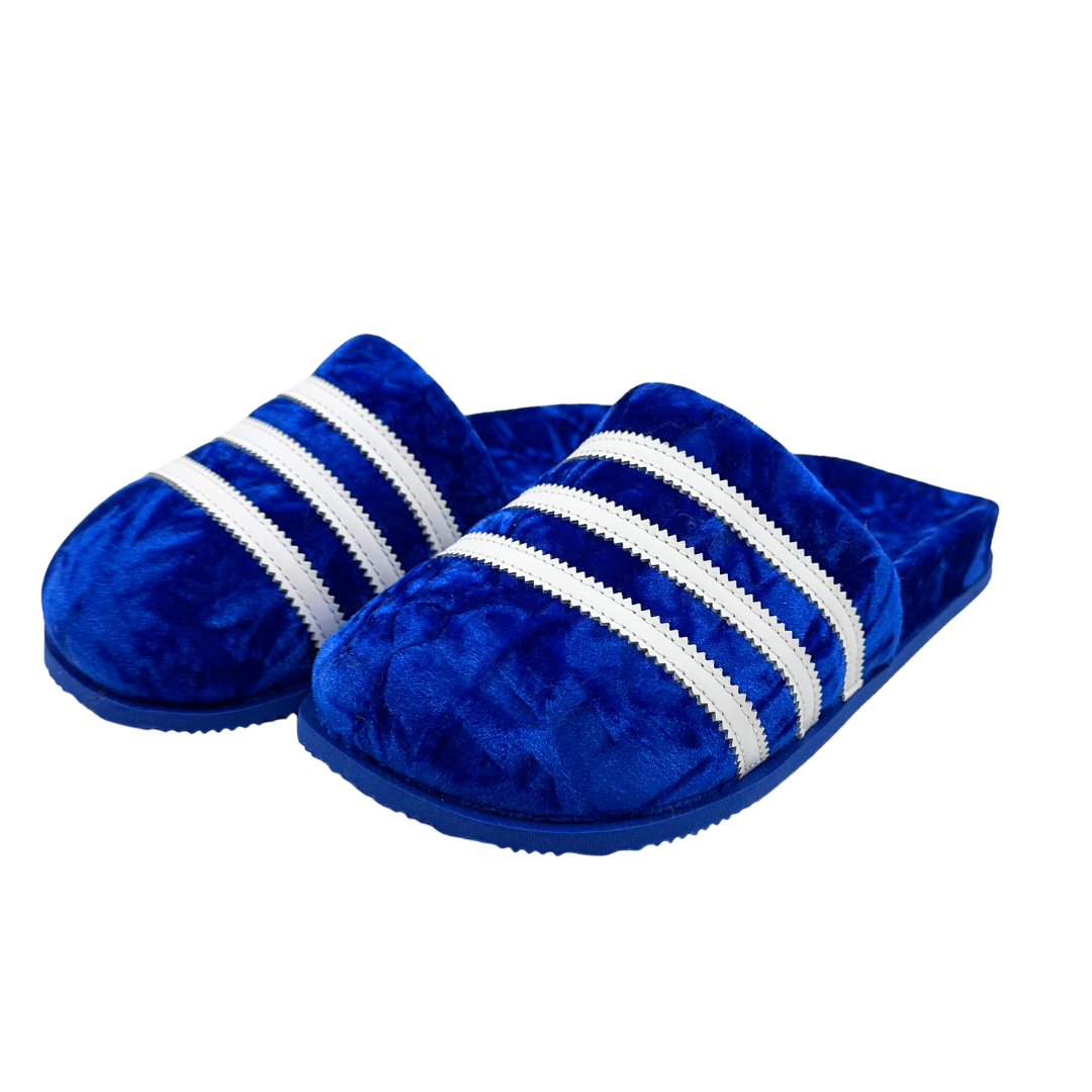 Adidas 6 Blue Slip Ons