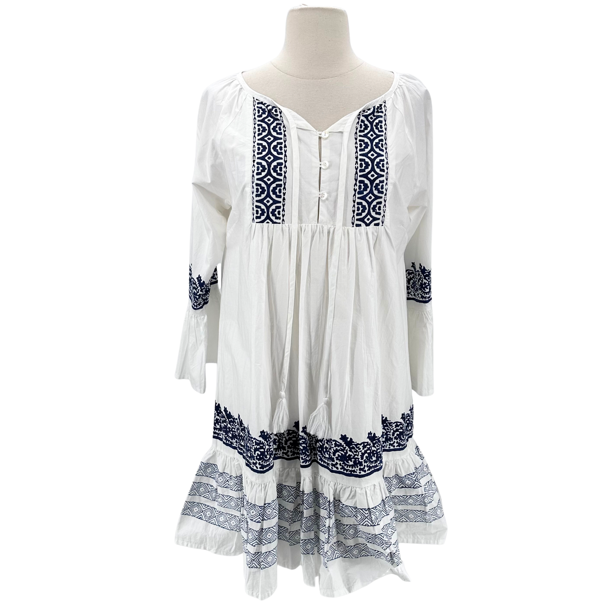 Roller Rabbit White/Navy Dress