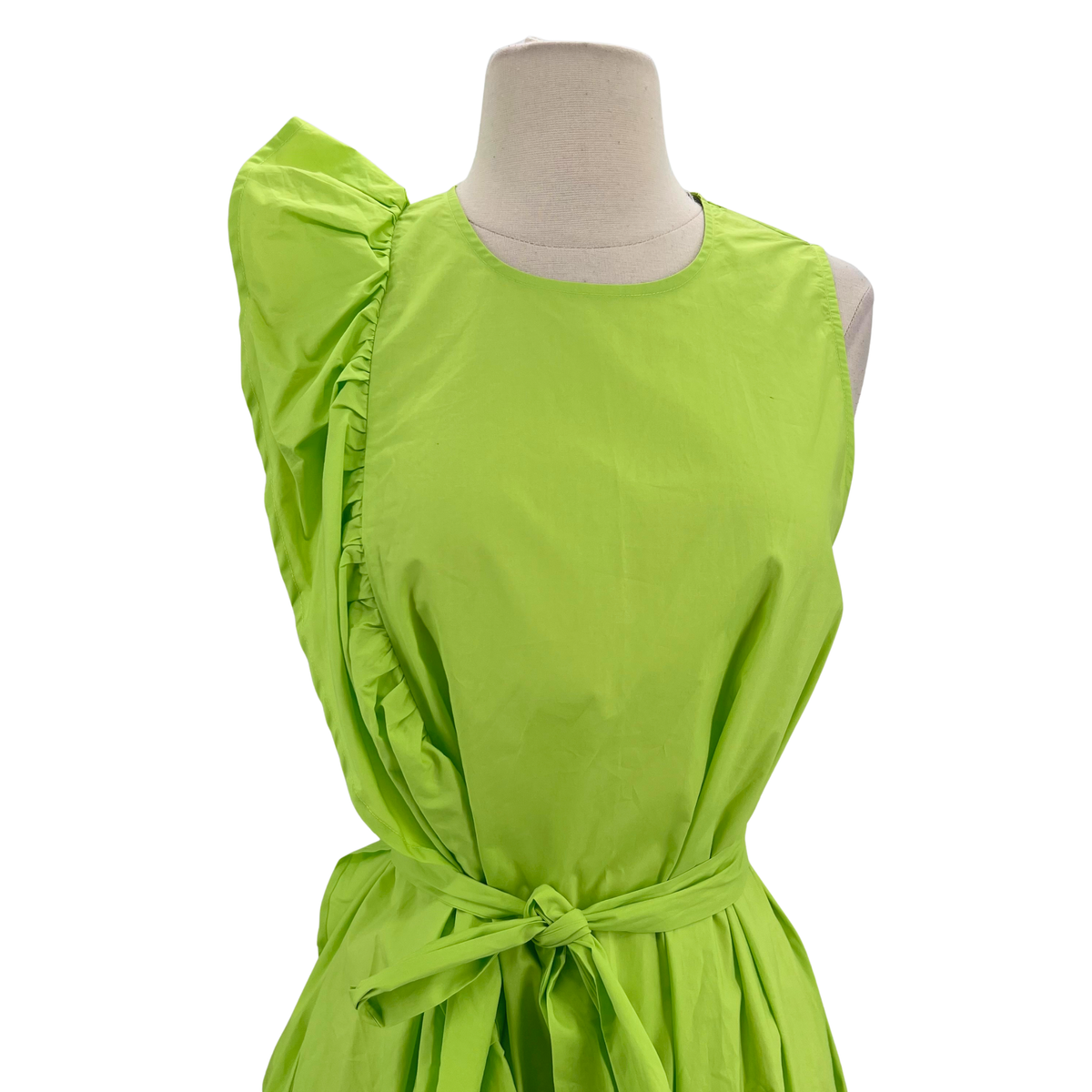 Psophia Lime Green Maxi Dress