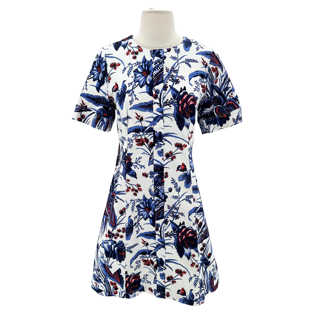 Diane Von Furstenberg Multi Floral Dress