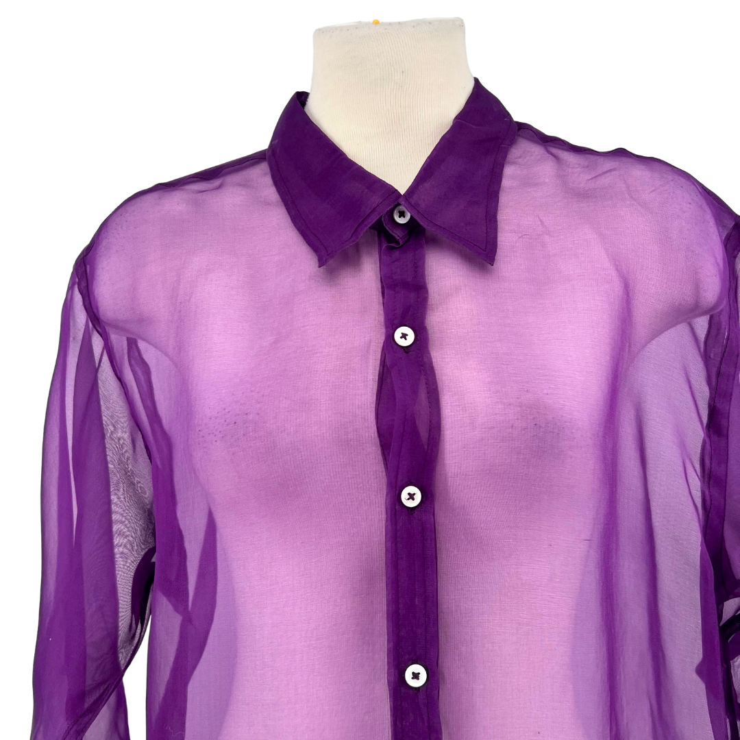 SPRWMN Purple Button up