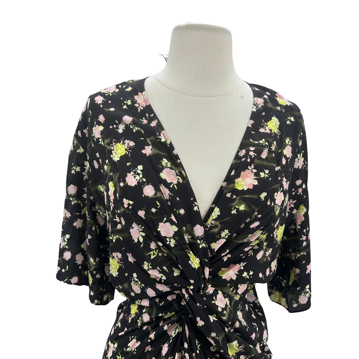 Zadig & Voltaire Black Floral Dress