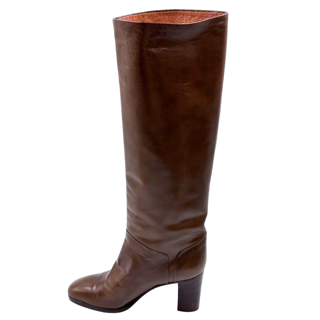 Maxime 8 38 Brown Leather Boots