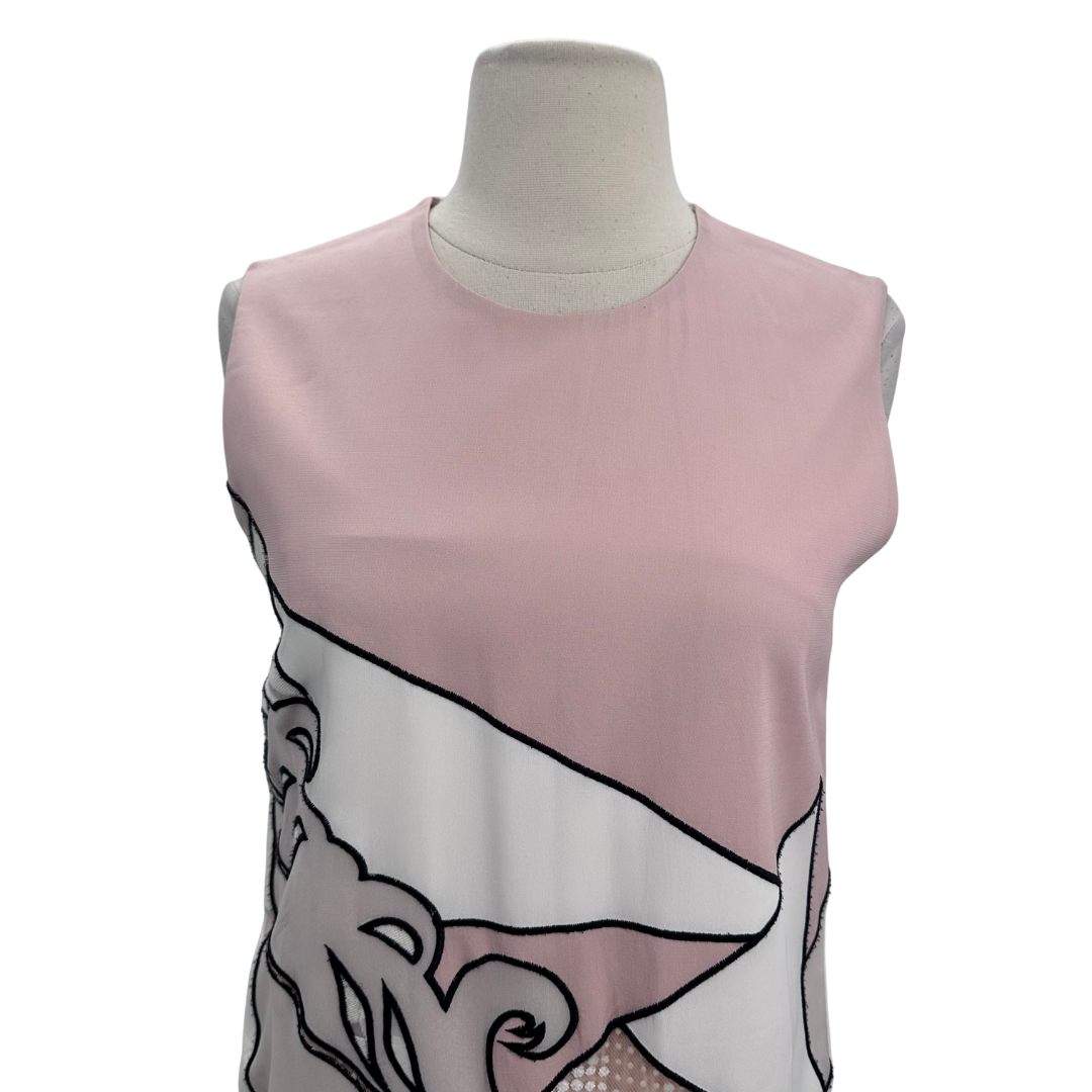 Viktor & Rolf Pink/White Dress