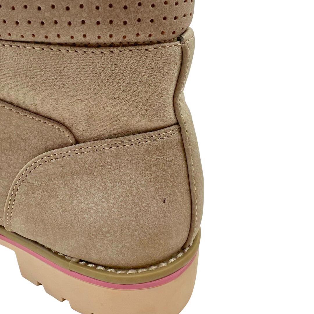 Sole Society Grey Suede Boots