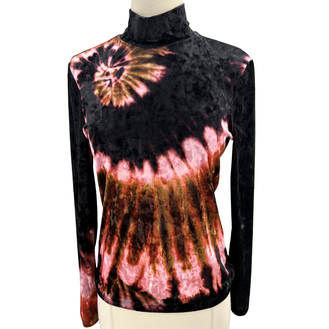 Delfi Size M black/multi Top