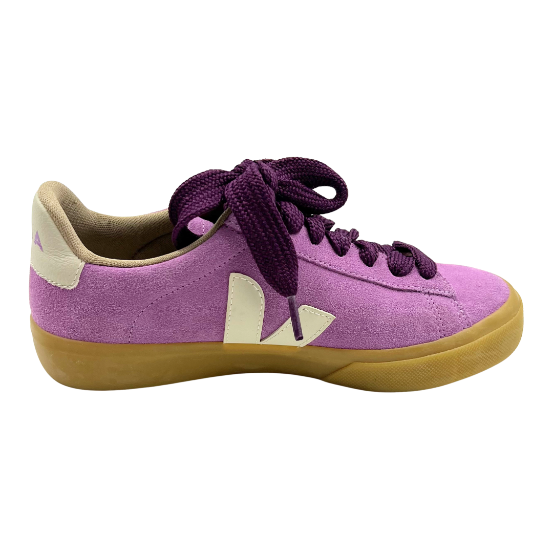 Veja 7 Lavender Suede Sneakers