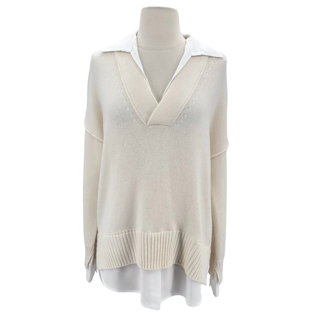 Brochu Walker White Sweater