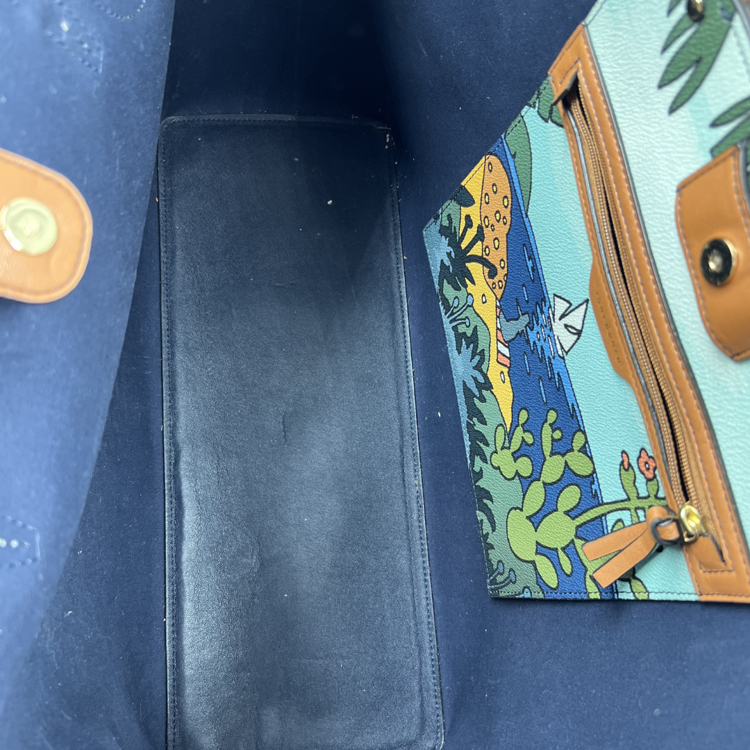 Tory Burch Kerrington Parrot Tote