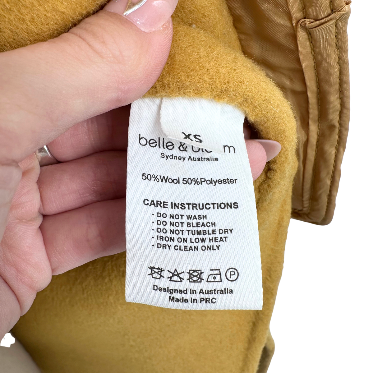 Belle & Bloom Tan Coat