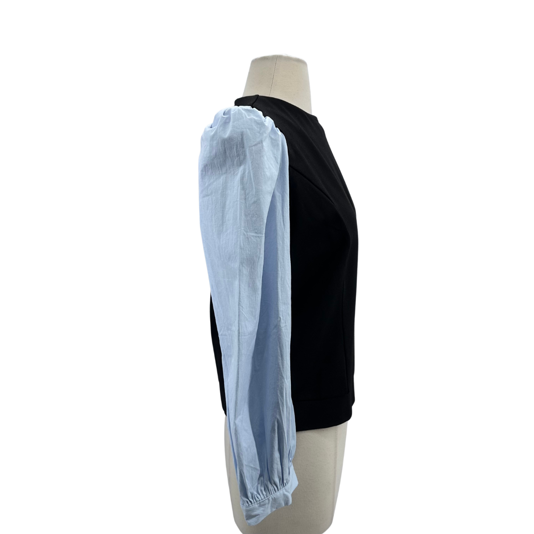 Tuckernuck Blue/Black Blouse