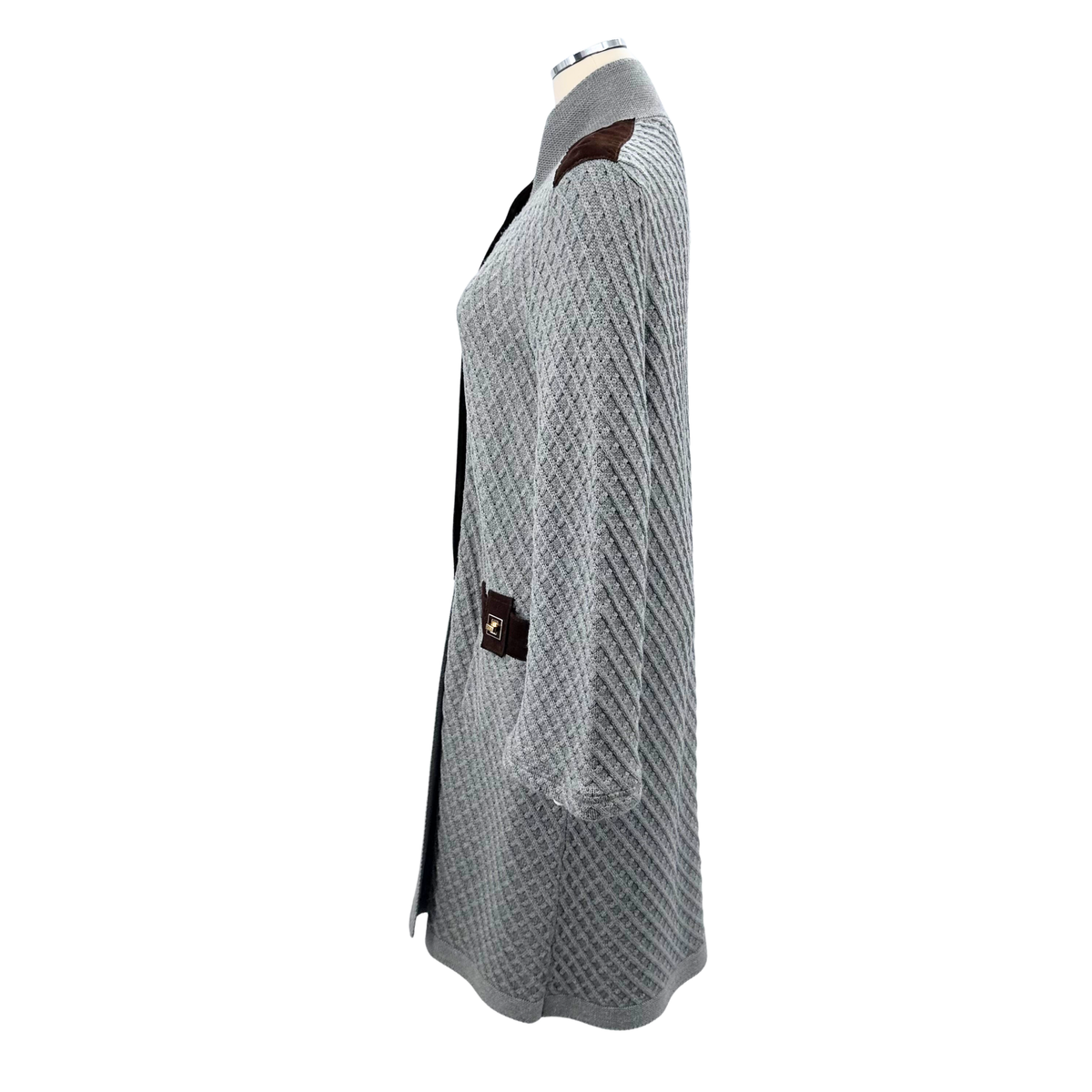 Tory Burch Gray Sweater Coat