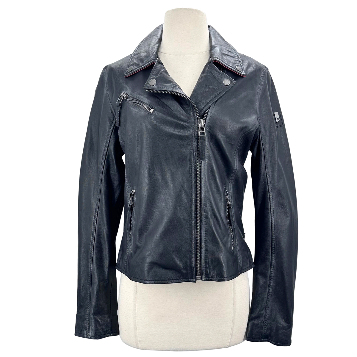 Mauritius Black Leather Jacket
