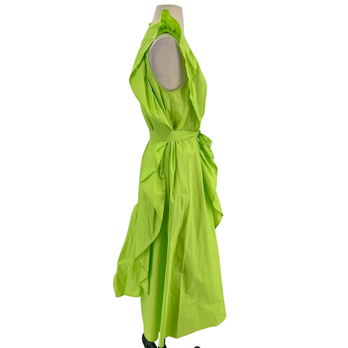 Psophia Lime Green Maxi Dress