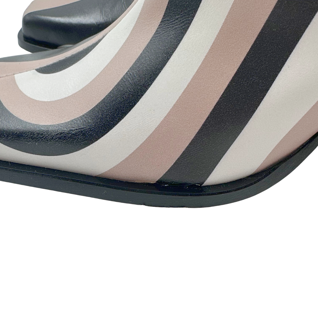 Alohas 7 37 Multi Leather Booties