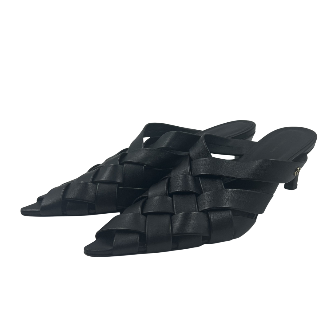 Anine Bing 38 Black Eve Mules