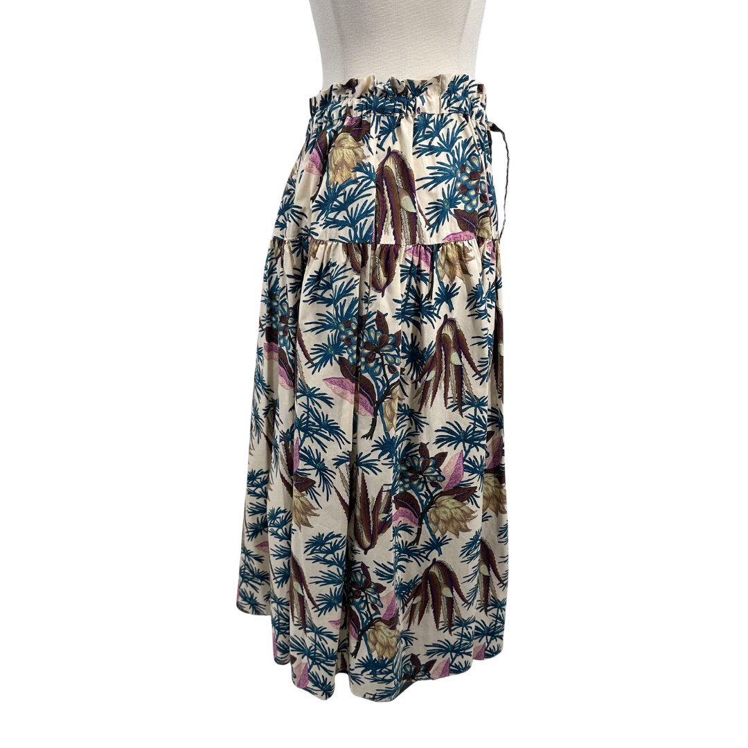 Ulla Johnson cream/blue/multi Skirt