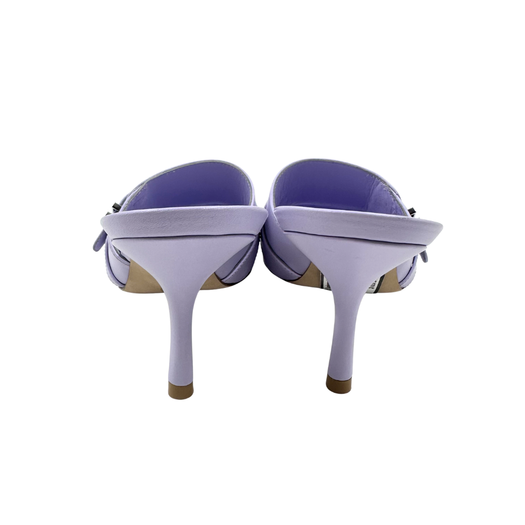 Stuart Weitzman 7.5 Lilac Slides