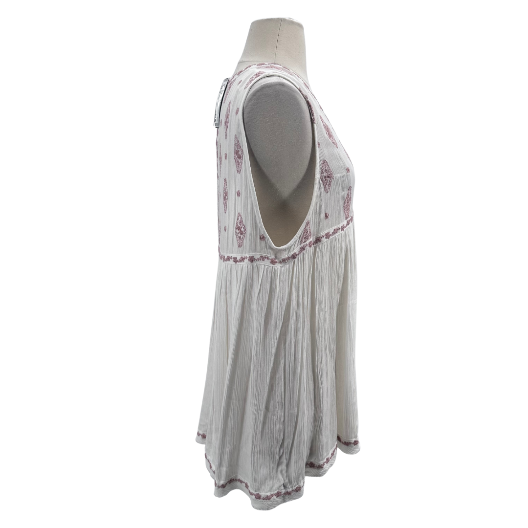 Free People White Tunic