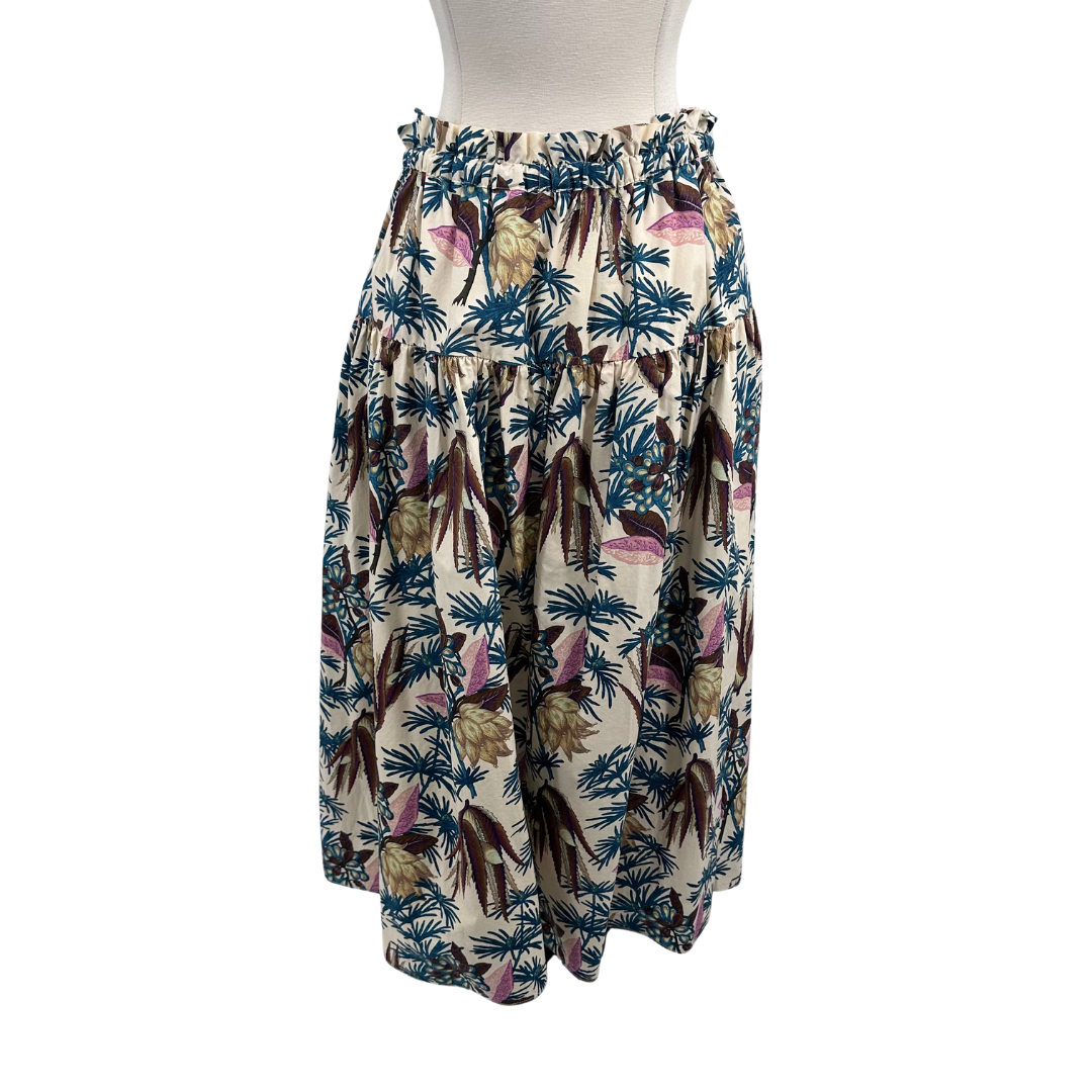 Ulla Johnson cream/blue/multi Skirt