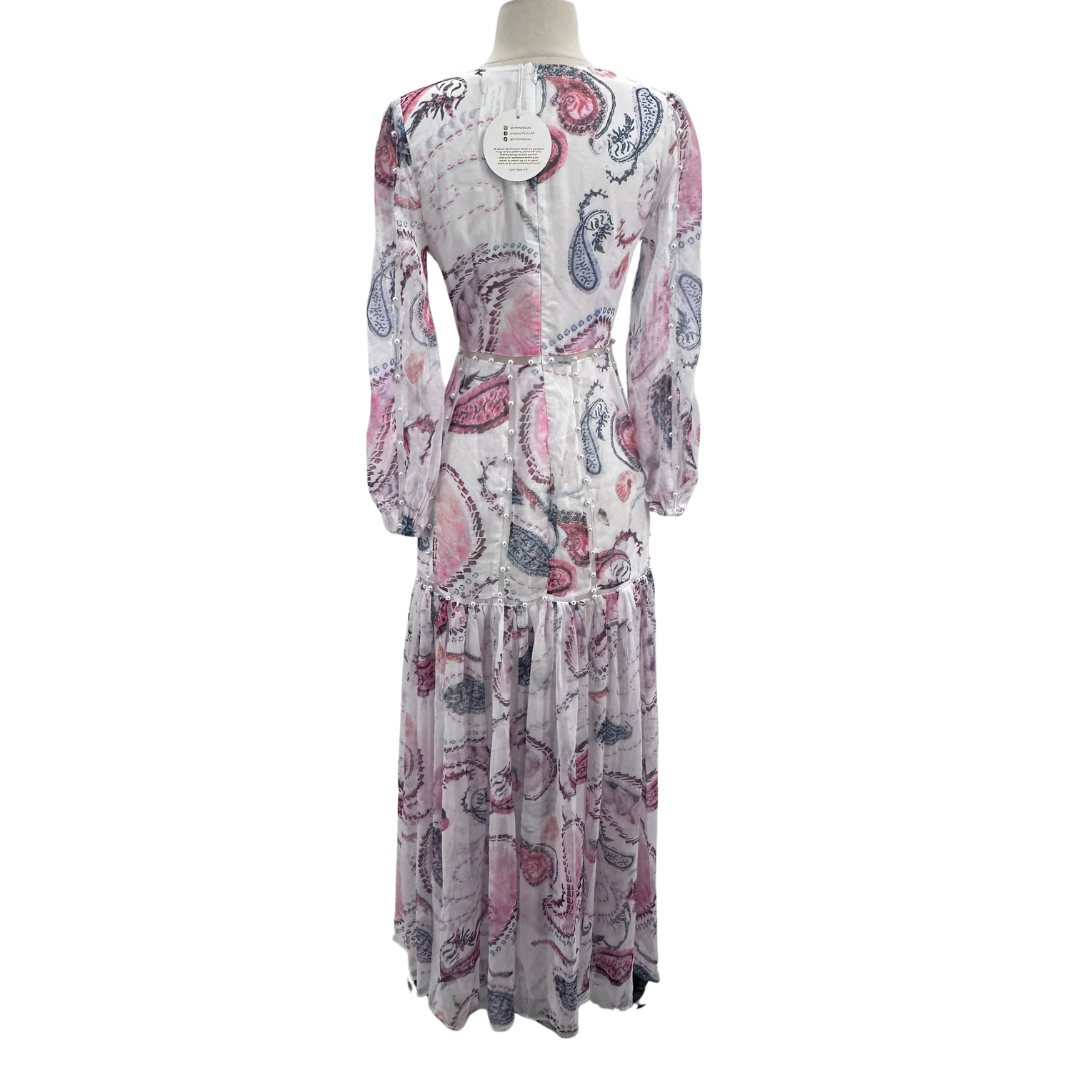untamed petals White/Multi Dress