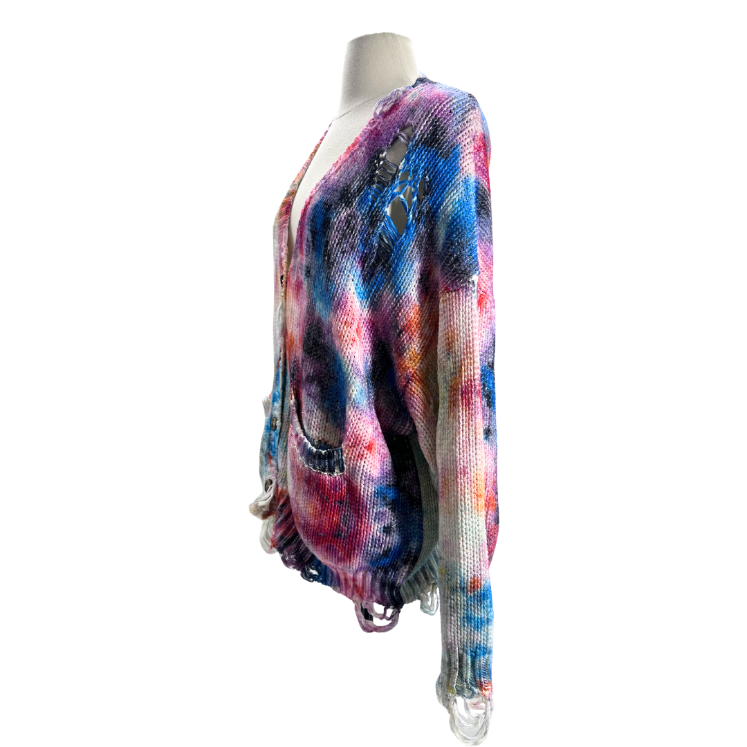 R13 Tie Dye Cardigan