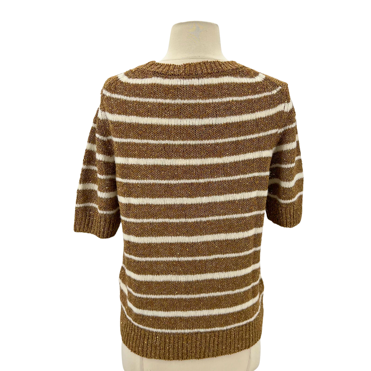 unsubscribed Gold/White Sweater