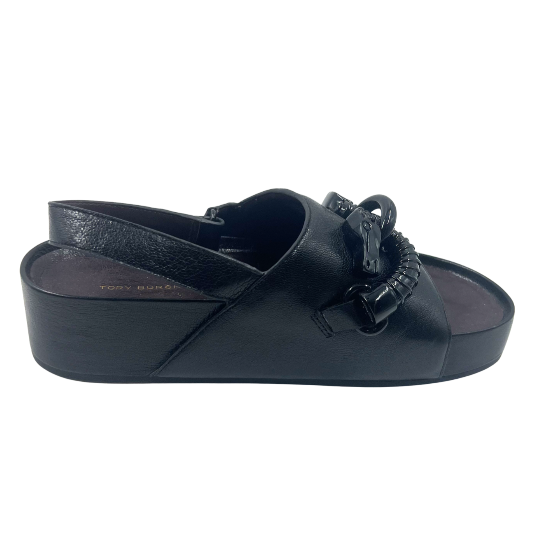 Tory Burch 8.5 Black Sandals