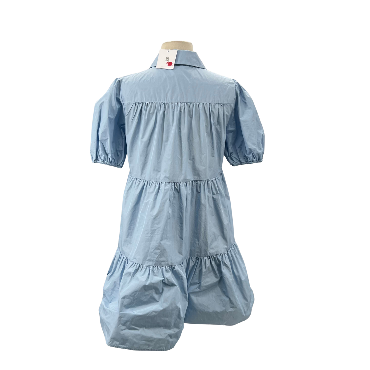 Lavender Brown Light Blue Dress