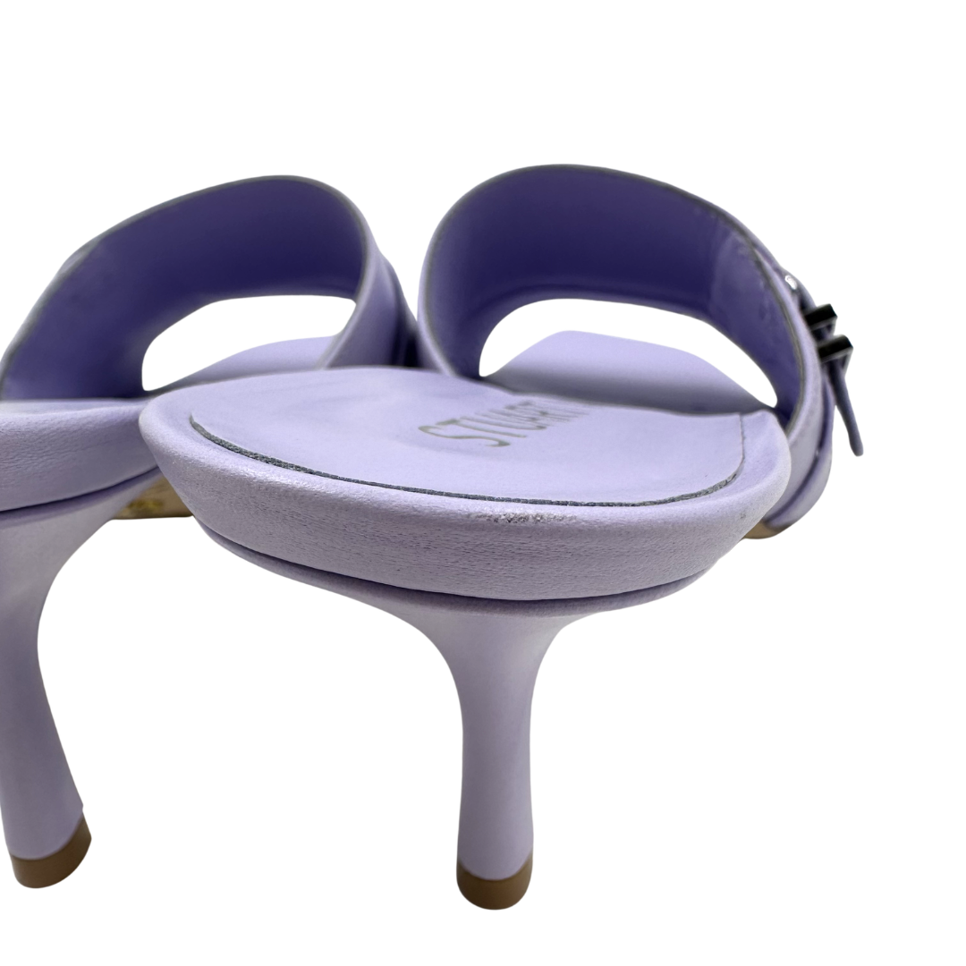 Stuart Weitzman 7.5 Lilac Slides
