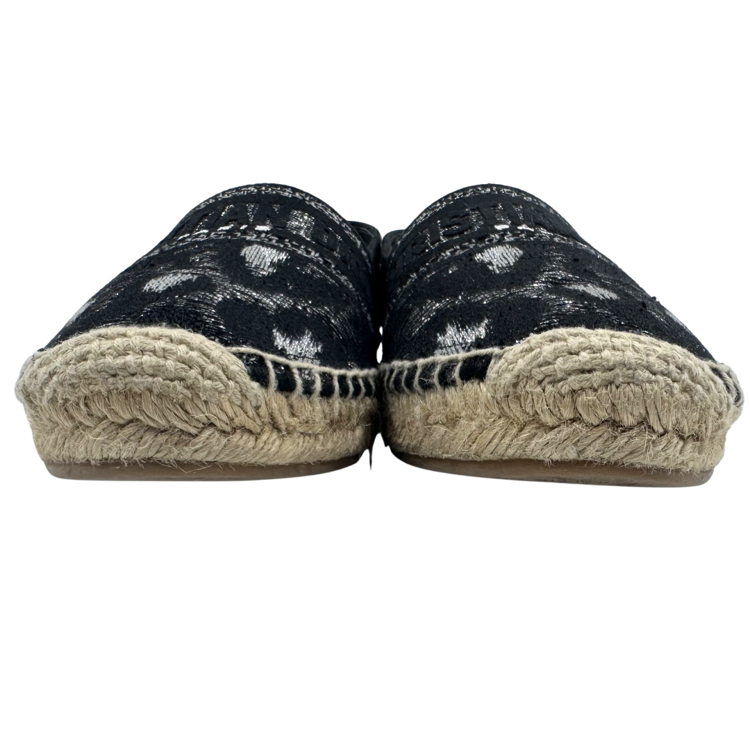 Dior 8 39 Granville Mizza Lurex Logo  Espadrille