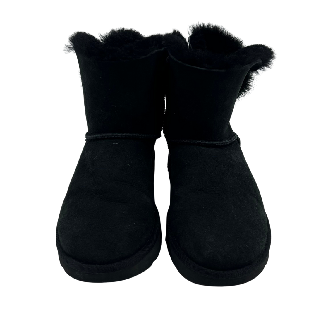 Ugg 7 Black Shearling Boots
