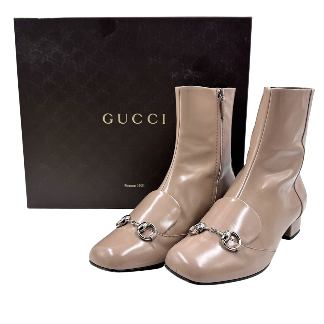 Gucci 39 Nude Boots